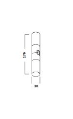 چراغ ریلی 8 وات دیمیبل نور 3000K کد T272 - Image 4