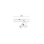 چراغ میکرو ترک اسپات 48 ولت 4.5 وات نور 3000K کد T340 - تصویر 2