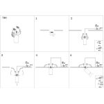 سقفی توکار متحرک 7 وات نور 3000K لنز °36 کد T361 - Image 3