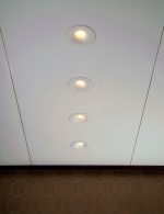 چراغ سقفی قاب هالوژن برش 8 سانت کد AG105-BLK - Image 4