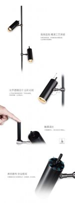 چراغ رومیزی 6 وات نور 3000k کد C228 - Image 5