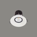 سقفی توکار 12 وات نور 3000k  کد E54-1