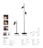 چراغ استند 12 وات نور 3000k کد C229 - Image 8