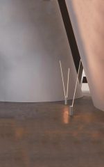 چراغ استند پایه بلند 60 وات نور 3000k کد LC111 (BLK) - Image 4