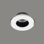 چراغ سقفی قاب هالوژن برش 8 سانت کد N1002-BLACK