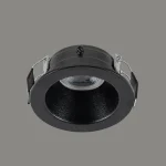 چراغ سقفی قاب هالوژن برش 8 سانت کد  N1003/BLK