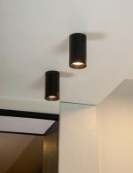 چراغ سقفی روکار استوانه 12 سانت با سرپیچ GU10  کد (N1006 (WHT/BLK - Image 5