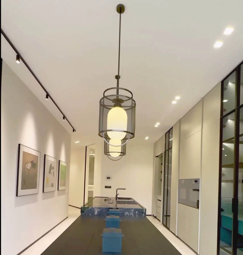 طراحی و نورپردازی پروژه مسکونی زعفرانیه