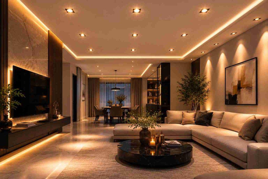 زیبایی خانه شما با هالوژن های مدرن