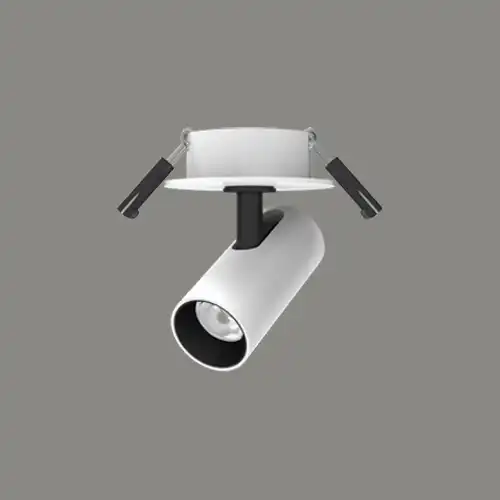 چراغ سقفی توکار اسپات کد T365 - T364 چراغ سقفی توکار اسپات برش 3.8 سانتی متر 2.1 وات نور 3000K کد T365 - T364