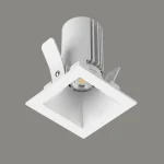 چراغ سقفی توکار 5.4 وات نور 3000K کد L53A