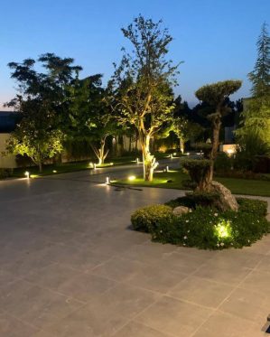 نورپردازی ویلای شخصی