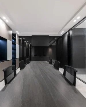 پروژه طراحی نورپردازی فضای اداری داتین