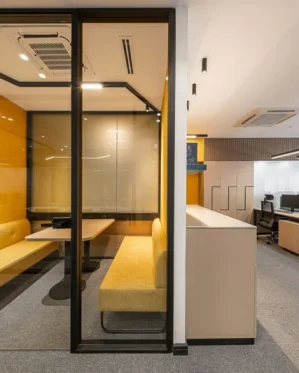 پروژه نورپردازی فضای اداری داتین