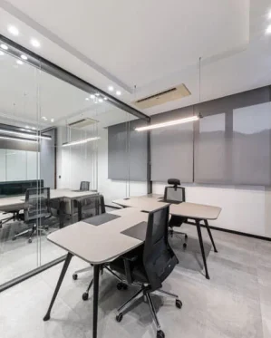 طراحی نورپردازی فضای اداری داتین
