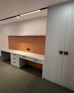 پروژه نورپردازی شرکت جم صنعت کاران