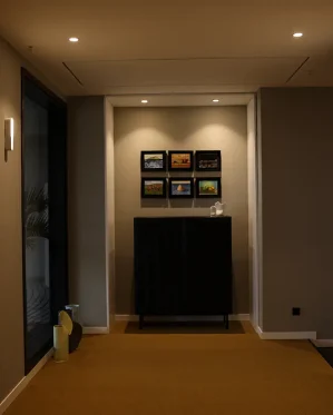 پروژه طراحی نورپردازی مسکونی حیات سیگنیچر